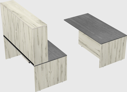 Executive parallel desk
