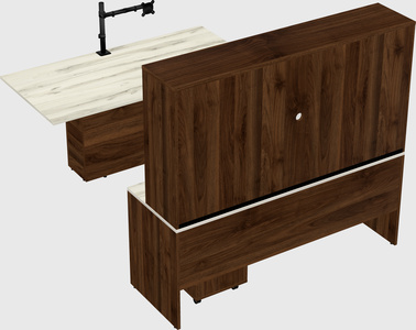Executive parallel desk
