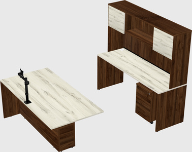 Executive parallel desk