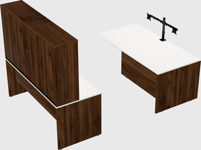 Executive parallel desk