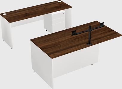Executive parallel desk