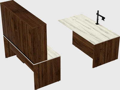 Executive parallel desk