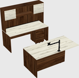 Executive parallel desk