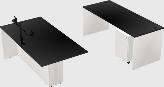 Executive parallel desk