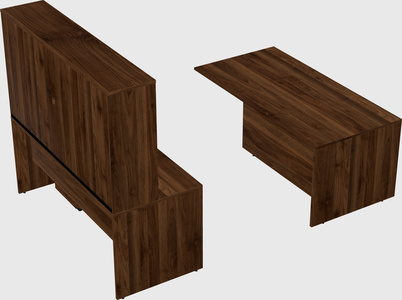 Executive parallel desk