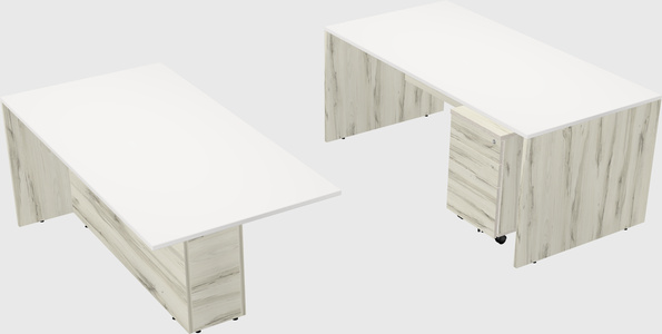 Executive parallel desk