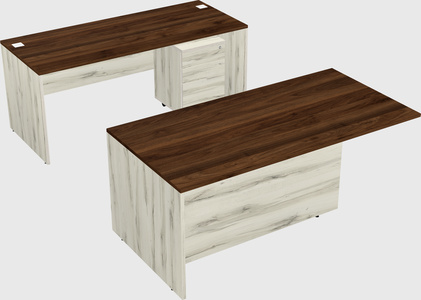 Executive parallel desk