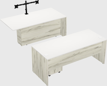 Executive parallel desk