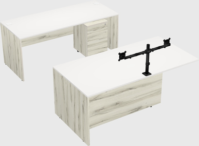 Executive parallel desk