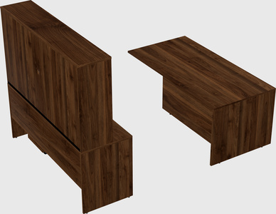 Executive parallel desk