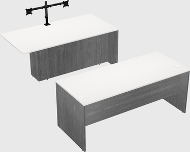 Executive parallel desk