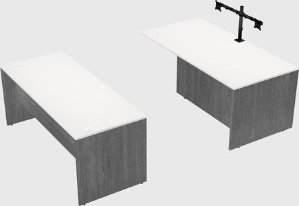 Executive parallel desk
