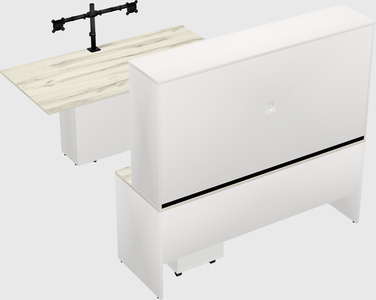 Executive parallel desk