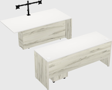 Executive parallel desk