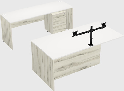 Executive parallel desk