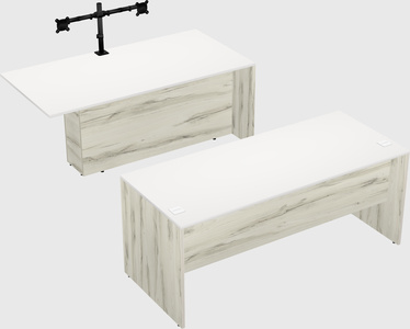 Executive parallel desk