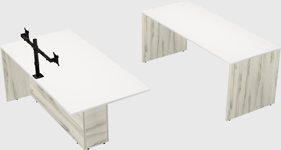 Executive parallel desk