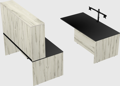 Executive parallel desk