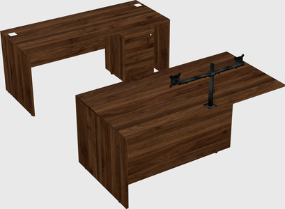Executive parallel desk