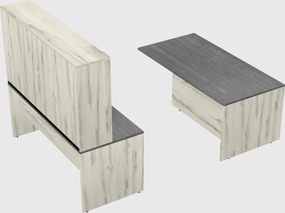 Executive parallel desk
