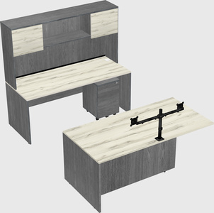 Executive parallel desk