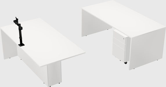 Executive parallel desk