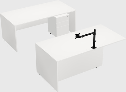 Executive parallel desk