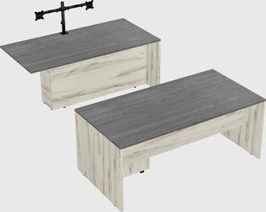 Executive parallel desk