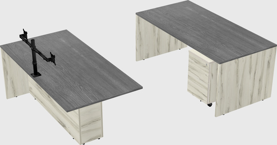 Executive parallel desk