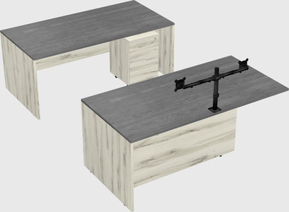 Executive parallel desk