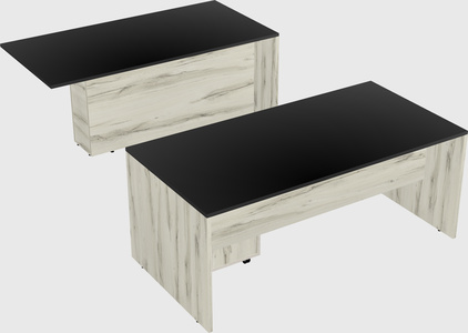 Executive parallel desk