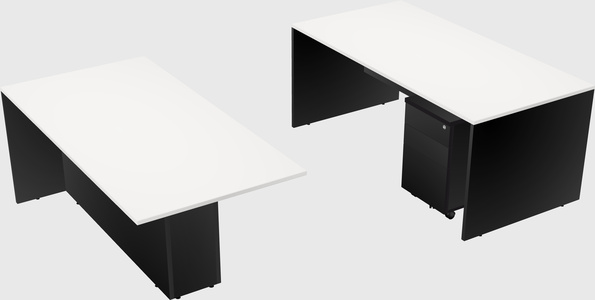 Executive parallel desk