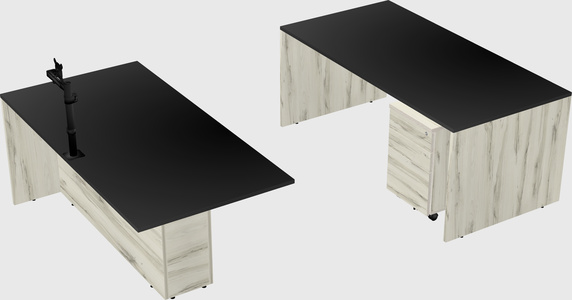 Executive parallel desk