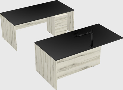 Executive parallel desk