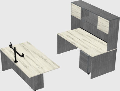 Executive parallel desk