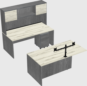 Executive parallel desk