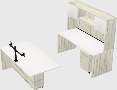 Executive parallel desk