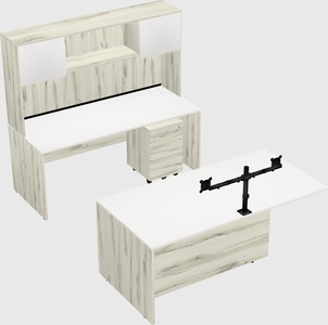 Executive parallel desk