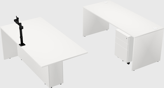 Executive parallel desk