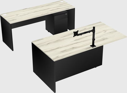 Executive parallel desk