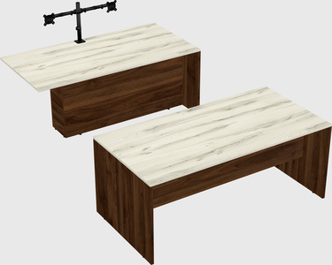 Executive parallel desk