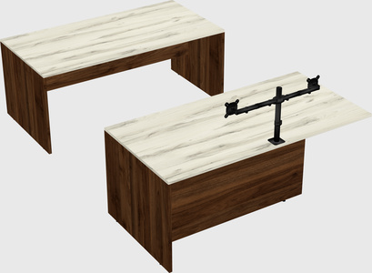 Executive parallel desk