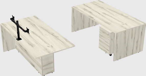 Executive parallel desk