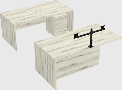 Executive parallel desk