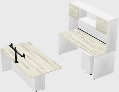Executive parallel desk
