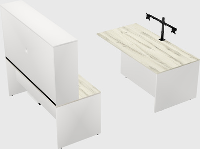 Executive parallel desk