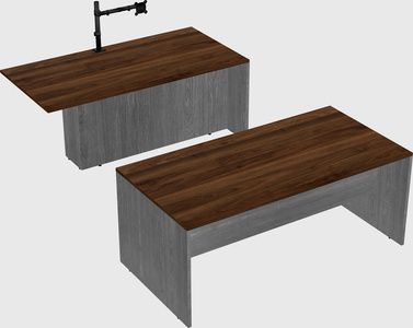 Executive parallel desk