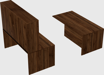 Executive parallel desk