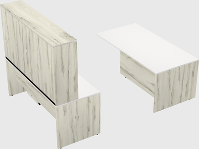 Executive parallel desk