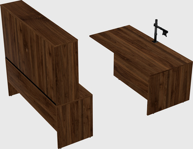 Executive parallel desk